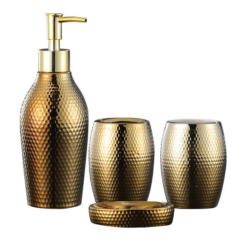 Simple Decoration Honeycomb Gold Light Luxury Nordic