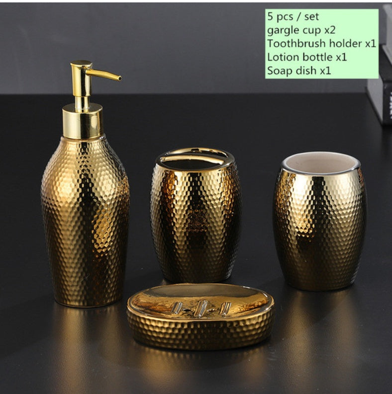 Simple Decoration Honeycomb Gold Light Luxury Nordic