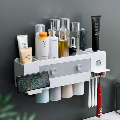 Magnetic Bathroom Wall Rack