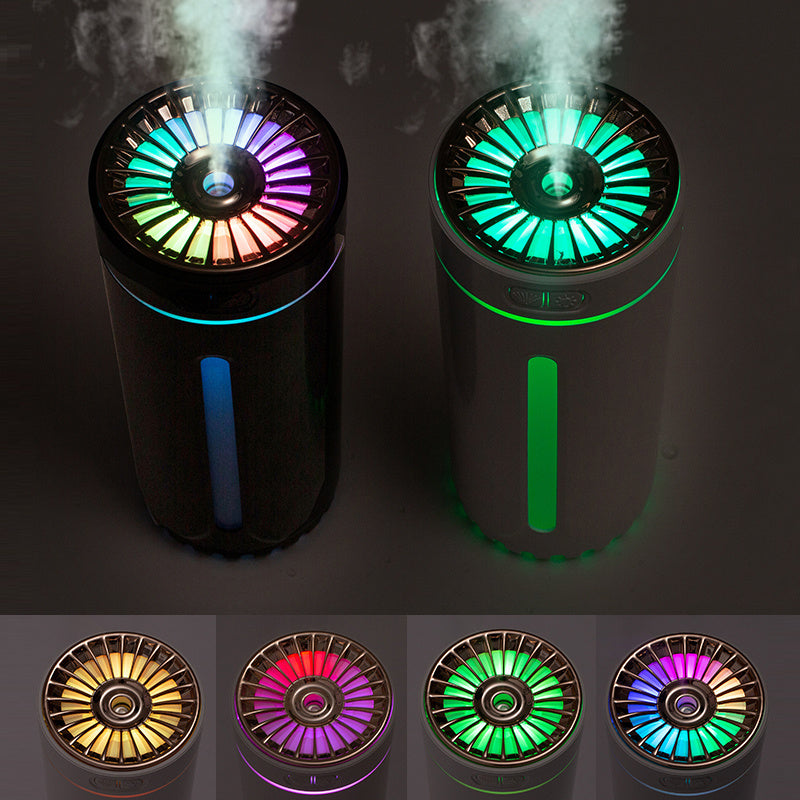 Wireless Air Humidifier Colorful Lights