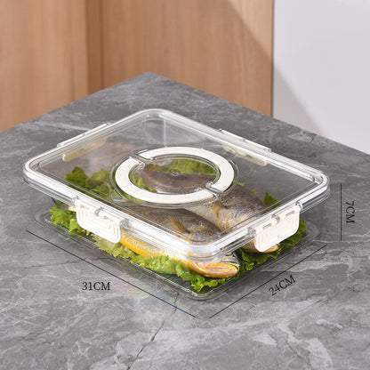 Compartment Serving Tray with Lid