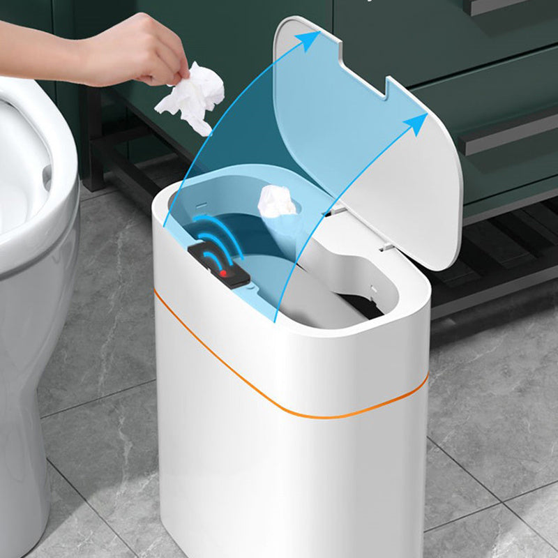 Smart Trash Can With Lid For Bedroom And Living Room