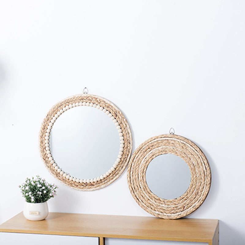 Wall-mounted Round Mirror