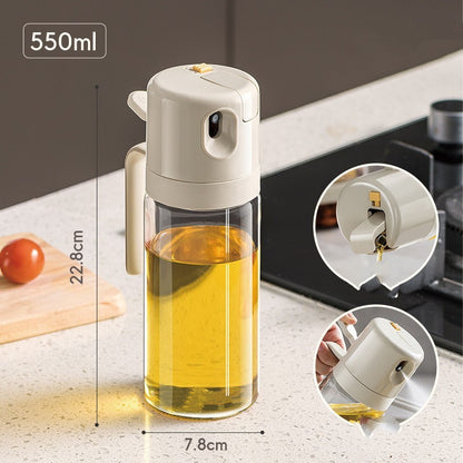 2 in 1 Oil Spray Bottle