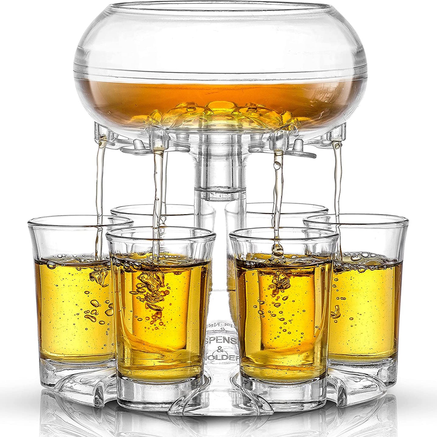 6-Shot Glass Dispenser Holder