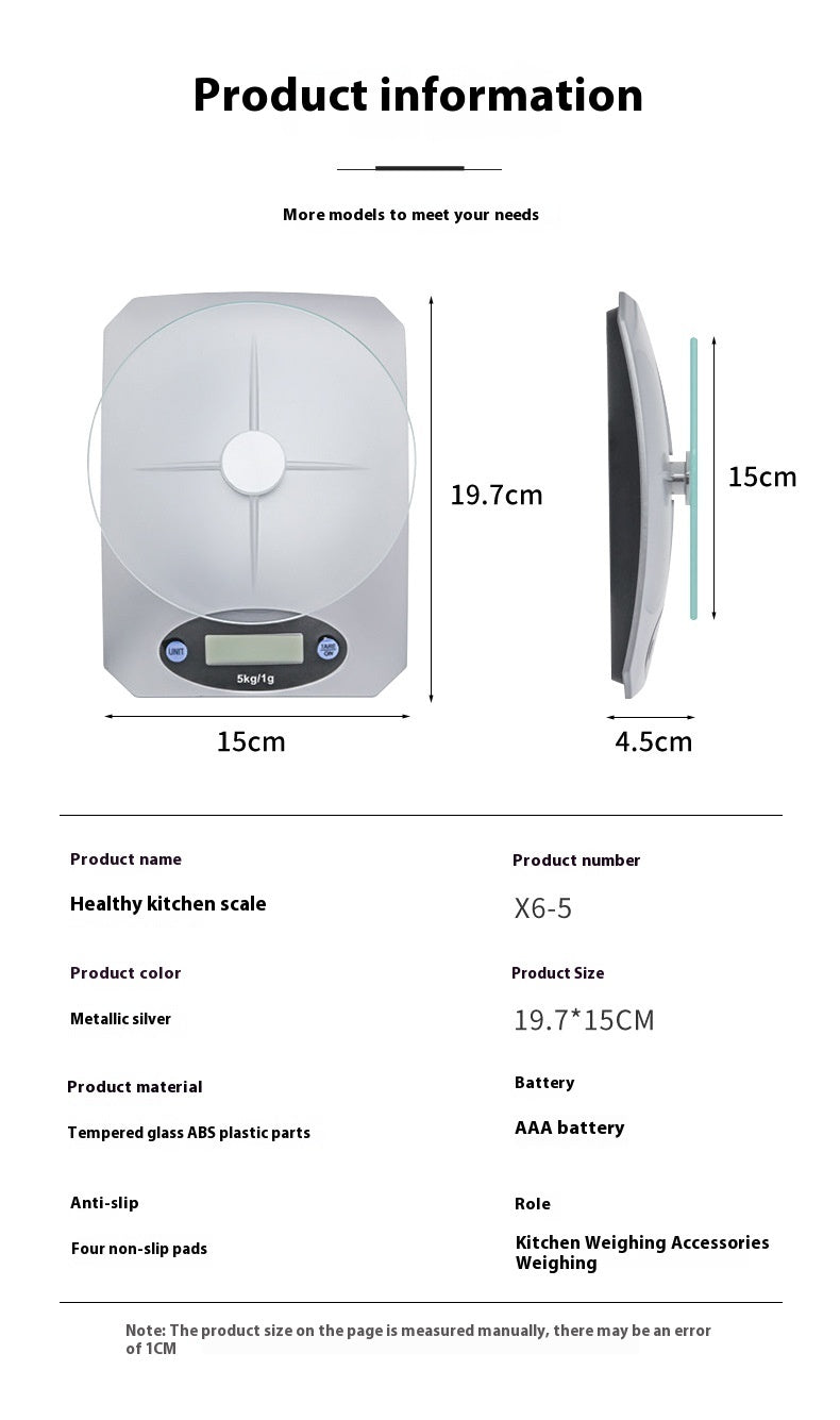 Simple Mini Kitchen Electronic Scale