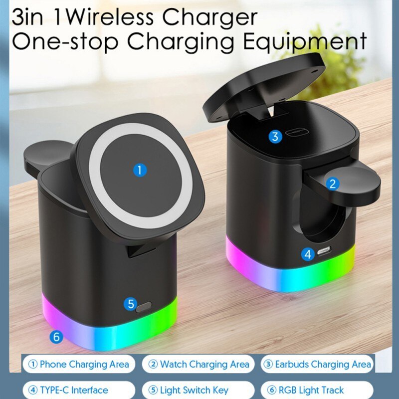 3in1 Magnetic Fast Charger